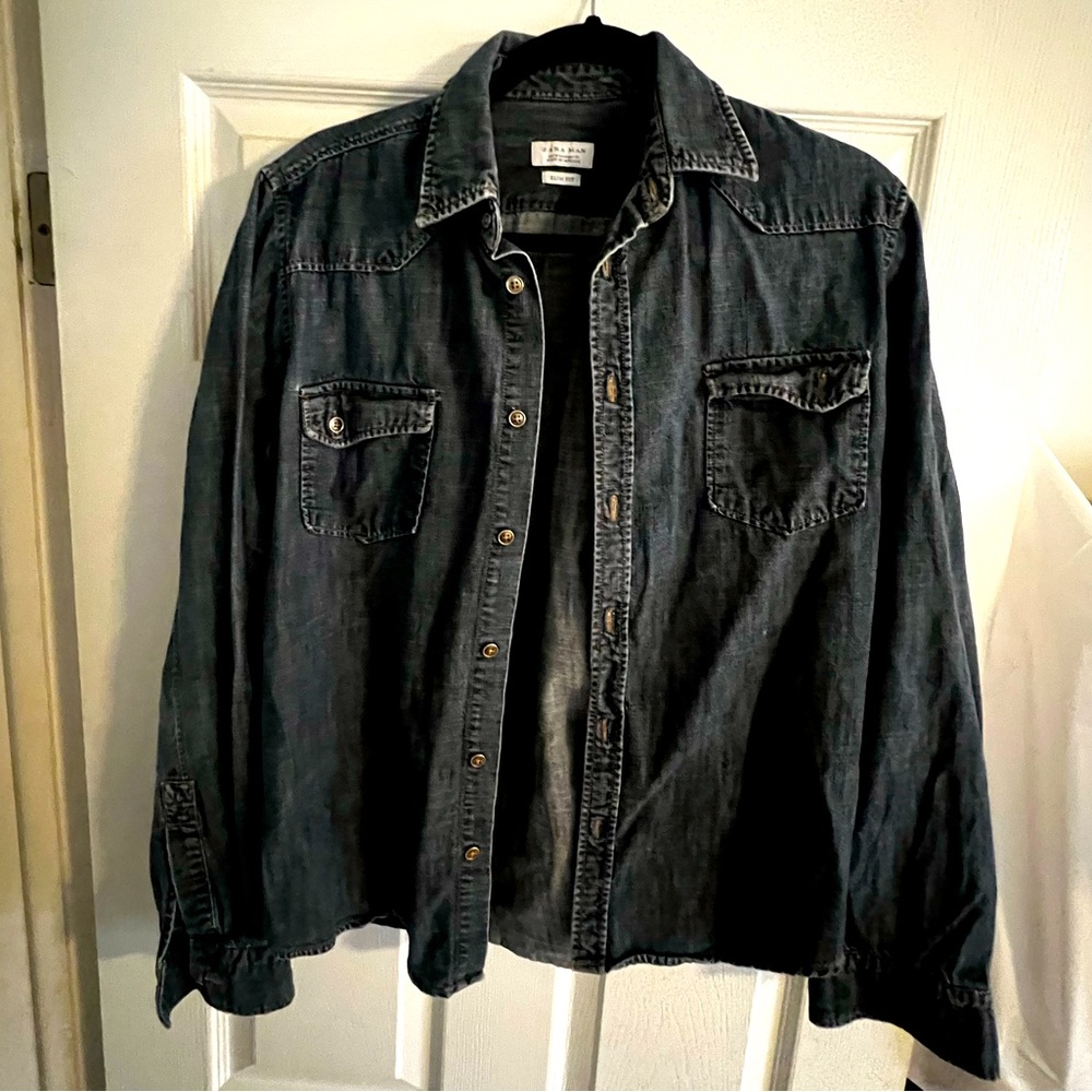 Men’s denim shirt/ jacket - Zara